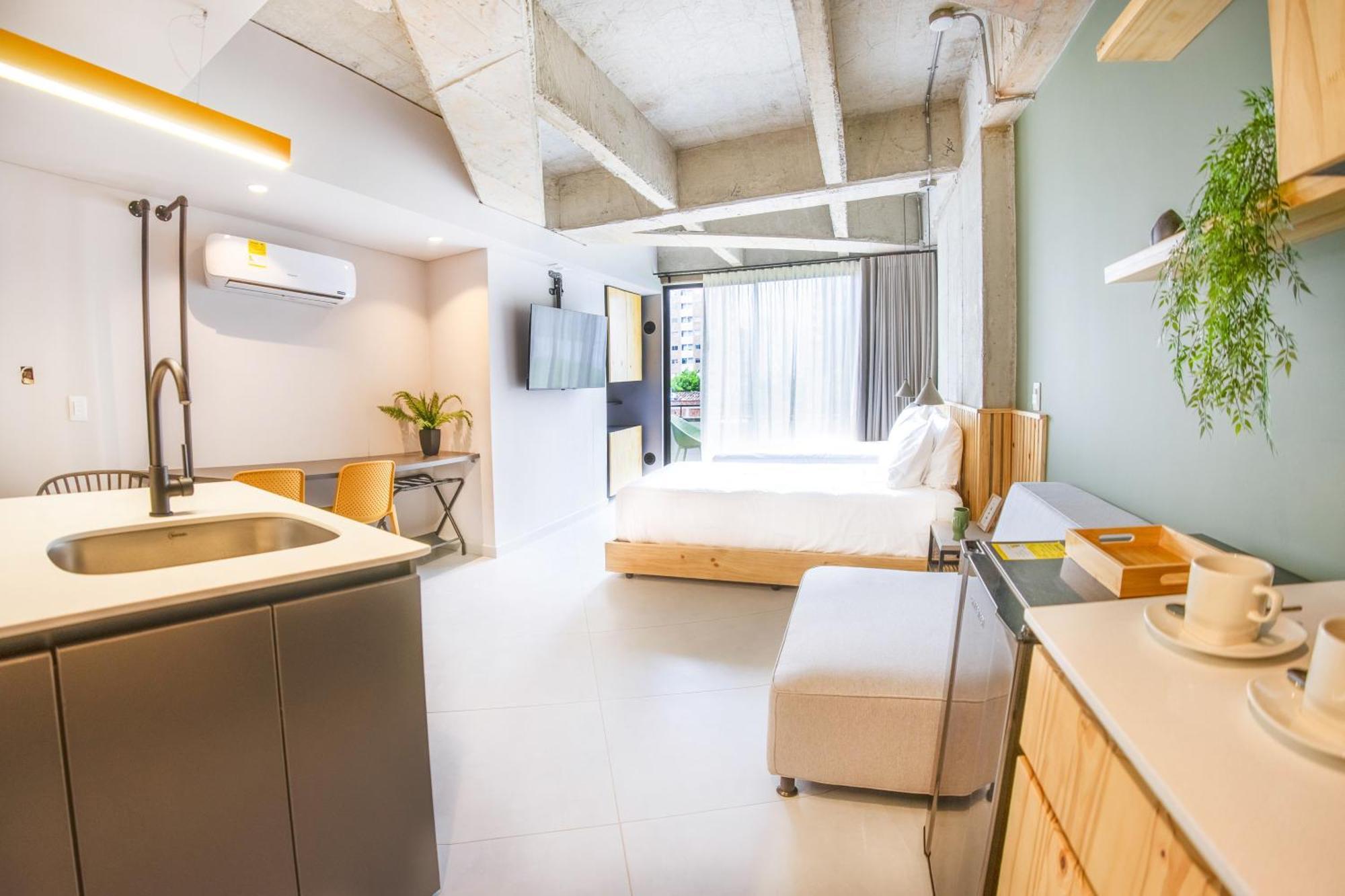 Firenze Lofts Hotel Medellin Bagian luar foto